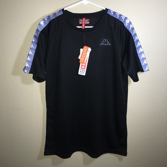 light blue kappa t shirt